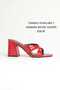 Cross Slippers with Covered Heels 7cm Shoes New Season - 3