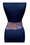 Obi Brown Leather Bohemian Belt with Scarf Tie - 5
