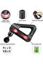 Triangular Fascia Gun LCD Electric Massage Gun with 8 Replaceable Heads & 32 Vibration Gears - 2
