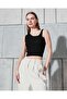 One-Shoulder Knit Crop Blouse