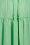 Women Plain Midi Dress, Mint Green - 5