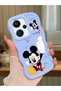 Redmi Note 13 Pro Plus 5g Compatible Case Camera Protector Blue Silicone Couple Phone Case Cute Pattern