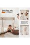 Foldable Baby Playpen, 180 * 200cm Playpen for Babies and Toddlers, Portable Play Yard - 5