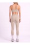 Women's Long Leggings - Beige - C901 - 3