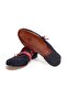 Black Color Laceless Genuine Leather Suede Men's Shoes - 3