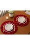 Cotton Ruffled Satin Lace Stripe in the Middle American Service 2-Piece Dowry Set