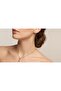 Elegant Gold-Plated Crystal Pendant Necklace & Stud Earrings Set for Women - 2