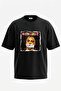 Slim Shady_6 Design Printed Unisex Oversize Black Tshirt
