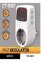 edl shop مقبس حماية من التيار الكهربائي مفرد Ct-9186 لحماية التلفزيون، منظم مقبس رقمي، edl shop 1290799 - 3