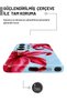 Samsung S25 Ultra Blue Flower Protect Slim Glossy Full Covering Print Camera Protected Phone Case - 3
