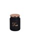 Adrian Storage Bowls Set Gold 3 Pieces 700 ml Glass Modern Black - 5