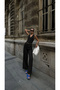 Women's Black Vest Pants Set 0999-10042 - 2
