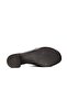 45270 Genuine Leather Black Women's Slippers - 3