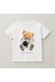 Teddy Bear Printed Crew Neck Cotton Short Sleeve Kids & Youth T-Shirt