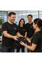 10 Black Plus Size T-Shirts Customized with Your Logo - Cotton Unisex Corporate Plus Size T-Shirts - 3