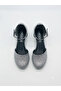 Modern Design Glitter Detailed Comfortable Women's Sandals with Wedge Heels - 4
