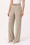 Adriana Fabric Wide-Leg Women's Trousers with Chain Buckle – Stylish Palazzo Trousers, Length 110cm - 3