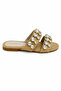 Elara Wicker Stone Embroidered Slippers