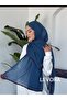 100% Organic Cotton Muslin Shawl 80*200 cm with Piping