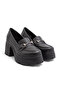 Msn 909 High Heeled Buckle Loafer - 2
