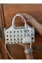 Women's New Season Stylish Crossbody & Shoulder Bag with Knitted Detail and Adjustable Strap Size: 26 X 17 cm - 5