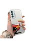 Samsung Galaxy M15 Compatible Hard Acrylic Back Silicone Edge Lens Protection Case
