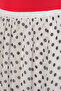 Women's Long Polka Dot Skirt 8080 - White - 5