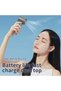 Personal Fan Handheld - Personal Small Hand Fan with Adjustable Speeds | LED Display Portable Fan for Outdoor Indoor, Camping Cooling Fan for Kids Girls Women grey/silver - 3