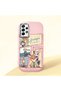 Pink Silicone Case with Shock-Absorbing Camera Protections Compatible with Samsung Galaxy A52/A52S