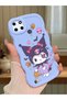 Realme C21Y Compatible Case Camera Protector Blue Silicone Couple Phone Case Cartoon Pattern