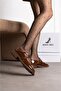 Ultra-Luxurious College Shoes in Brown Patent Leather - 3