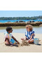 Dock& Bay 6-10 Years Uv Protected Children's Poncho - Bondi Blue Pancocab200 - 3