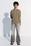 Straight flare jean