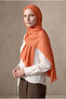 Airy - Ultra Light Shawl - Orange - 4