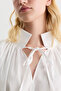 Ekru Standing Collar Shirt - 2