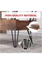 Coffee Table with Lifting Top, Modern Coffee Tables for Living Room with Hidden Compartment, Mid Century Space-Saving Convertible Furniture for Small Spaces Living Room Apartment 120x50x55cm - 6