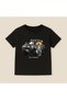 Teddy Bear Printed Crew Neck Cotton Short Sleeve Kids & Youth T-Shirt