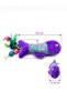 Plush Fish Cat Toy - Furry Beaded Biting and Teething Hunting Toy 12 cm