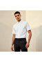 Men Slim Fit Collared Short Sleeve Shirt