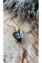 Heart-Shaped Hair Clip with Shiny Acrylic Clasp - 2