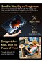Tab Kingkong Mini Rugged Tablet 8.68 inch HD+ Android 15 Tablet 6GB RAM +128GB ROM IP68/IP69K Waterproof Tablet With 48MP+16MP Camera Dual SIM 4G Tablet -Black - 6