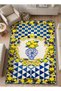 Sdtamor Lemon Patterned Modern Woven Base Decorative Carpet Sdtamor2170 - 2