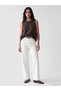 Sparkling Choices from Shining Store Women's Wide Leg Jean Pants with Belted Waist - 2
