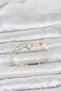 Brass Gold Color Heart Model Zircon Stone Women's Bracelet