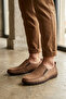 Secure 1823-1-N Sand Nubuck Genuine Leather Men's Shoes