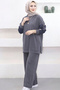 6352 - Stylish and Comfortable Women's Set with Manu Garnili Cufflinks and Soft Knitted Fabric - 3