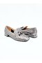Women's Genuine Leather Ballerinas Anthracite - 3