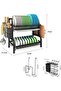 2-Tier Over Sink Dish Drying Rack – Adjustable Kitchen Dish Drainer with Utensil Holder, Cup Rack & Knife Holder, Space-Saving Dish Rack for Sink Counter Organization - 2