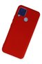 Matxzngz Realme C15 Case Nano Velvet Silicone (215404) - Red - 2