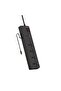 GS-800 Power Socket, 2M Cable, 3500W, Black